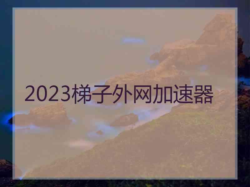 2023梯子外网加速器