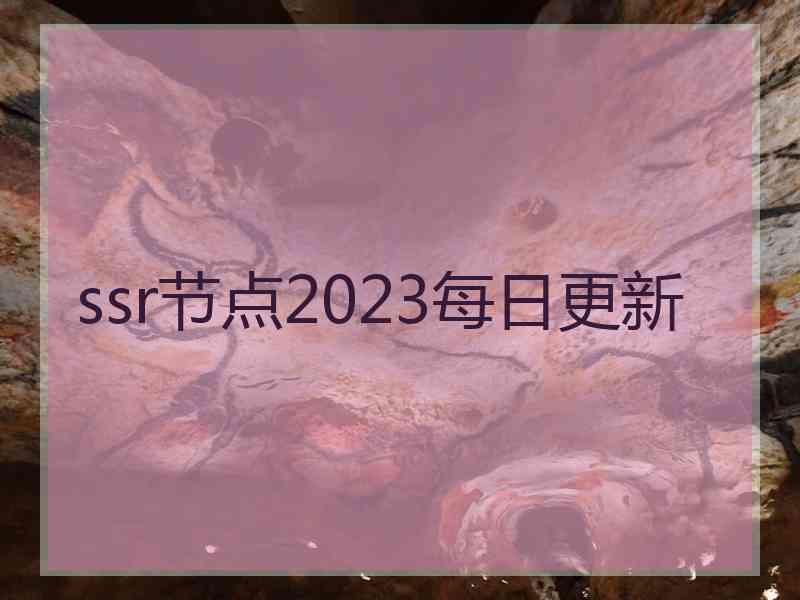 ssr节点2023每日更新