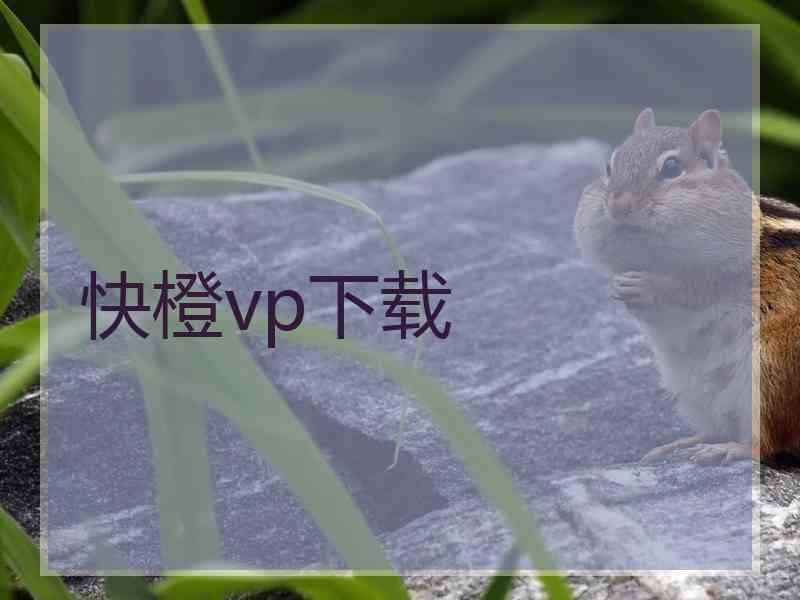 快橙vp下载