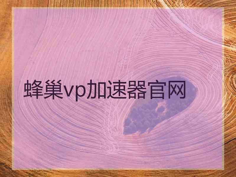 蜂巢vp加速器官网