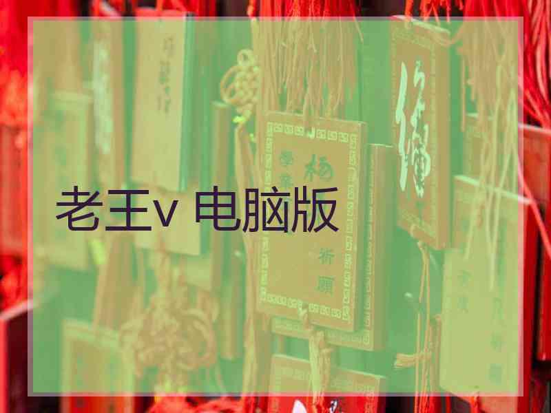 老王v 电脑版