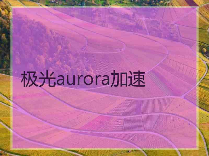 极光aurora加速