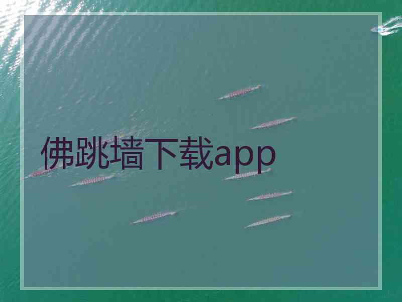 佛跳墙下载app