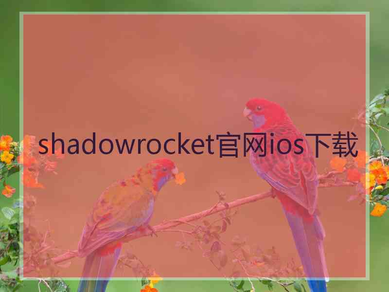 shadowrocket官网ios下载