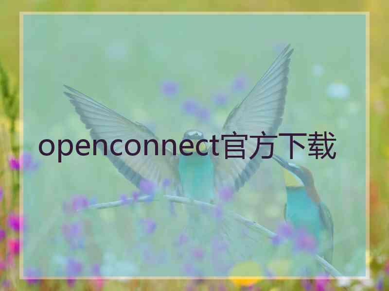 openconnect官方下载