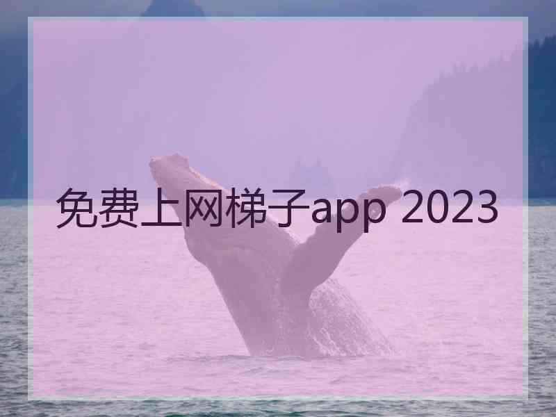 免费上网梯子app 2023