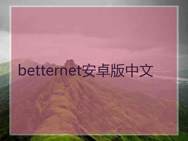 betternet安卓版中文