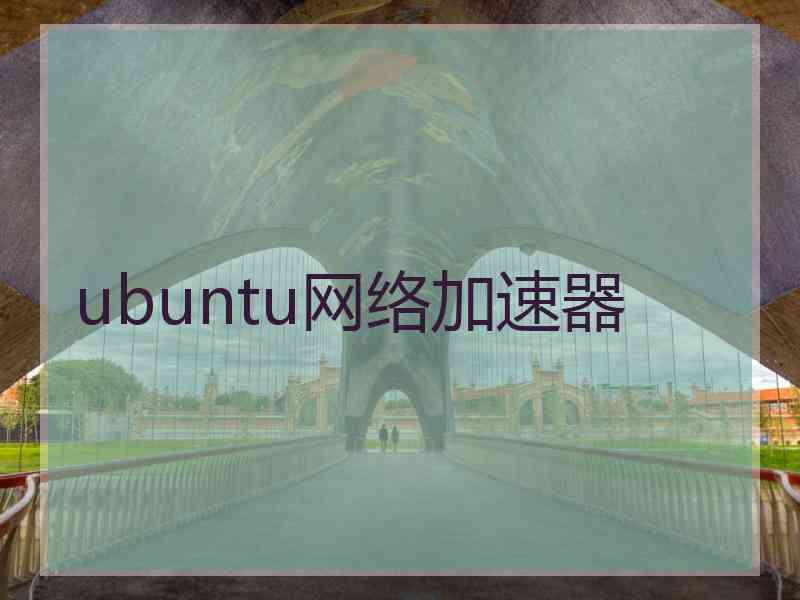 ubuntu网络加速器