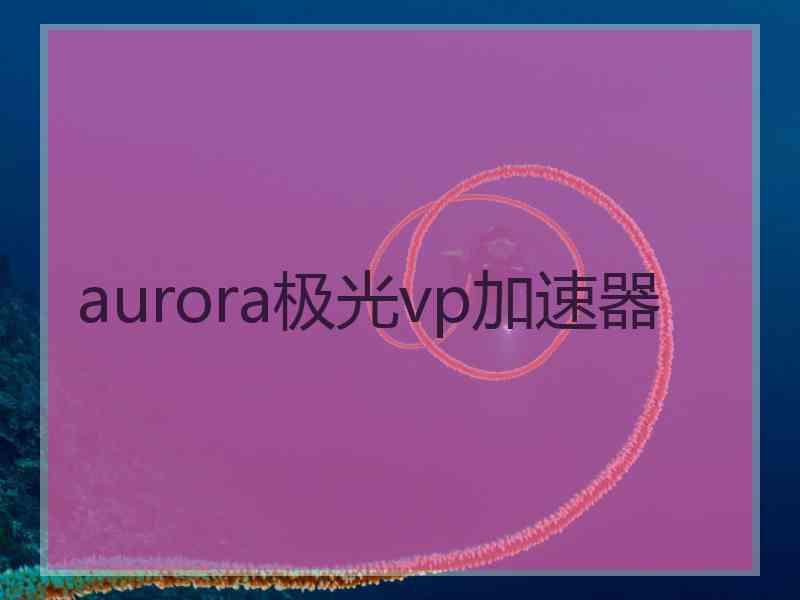 aurora极光vp加速器