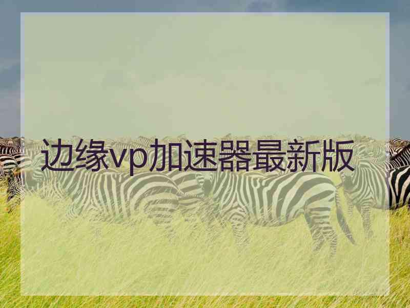 边缘vp加速器最新版