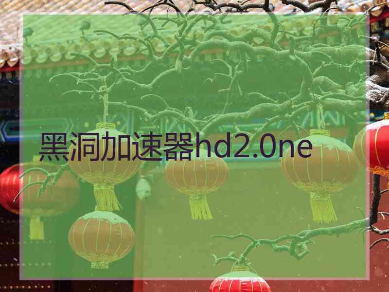 黑洞加速器hd2.0ne