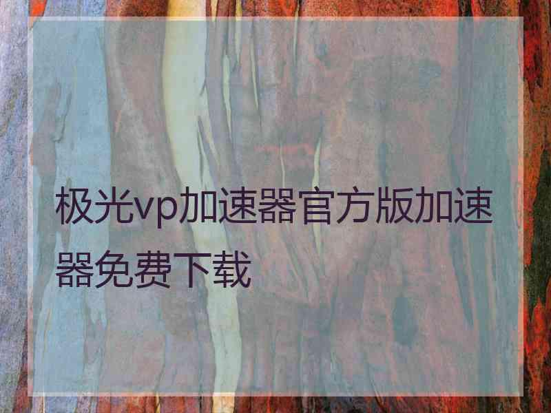 极光vp加速器官方版加速器免费下载