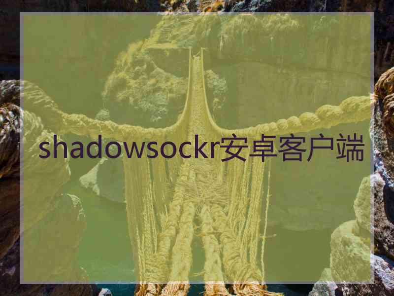 shadowsockr安卓客户端