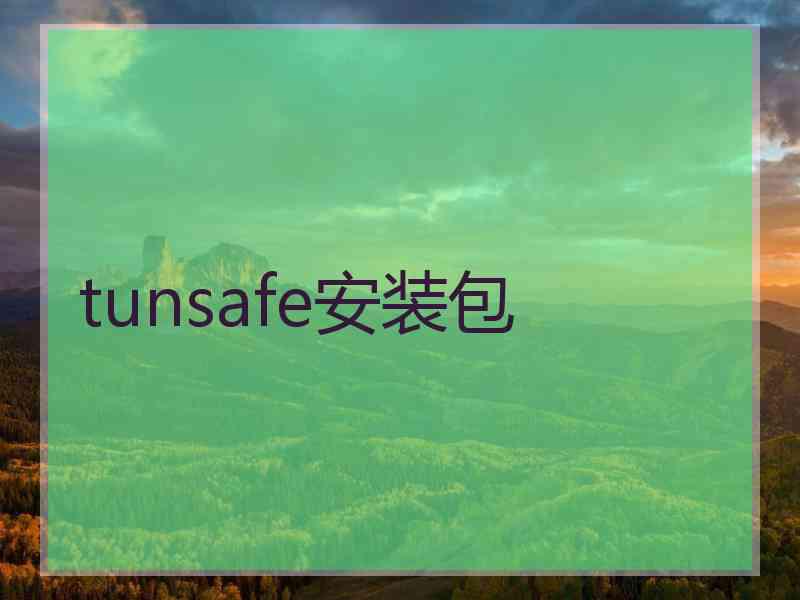 tunsafe安装包