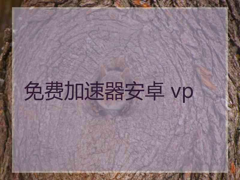 免费加速器安卓 vp